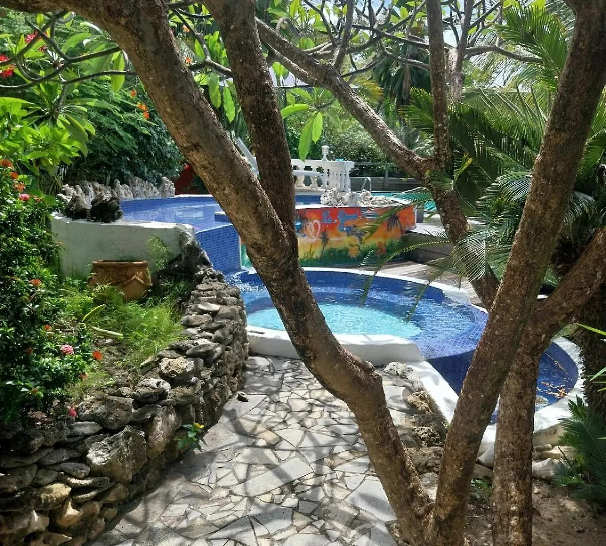 Le Grand Palm Gite Mandarine Les Basses Apartment