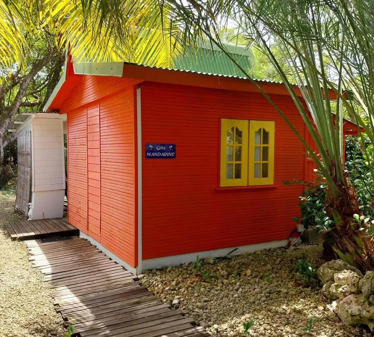Le Grand Palm Gite Mandarine Les Bases Guadalupa